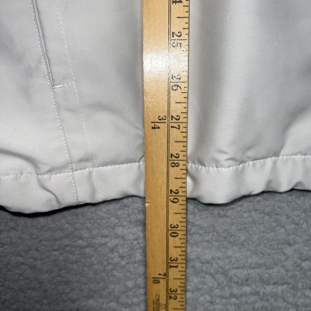 VTG Nike Golf Windbreaker Men's Sz XL Gray Blue Mesh Full Zip Golf Mock Jacket - Picture 12 of 12